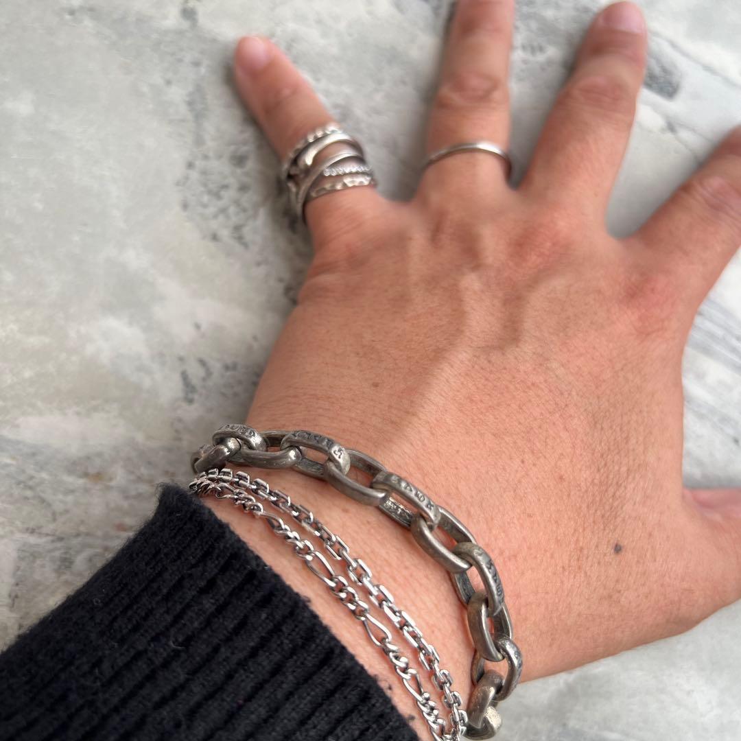 ヴィンテージ VINTAGE オールドクラフト チェーン ブレスレット マンテル