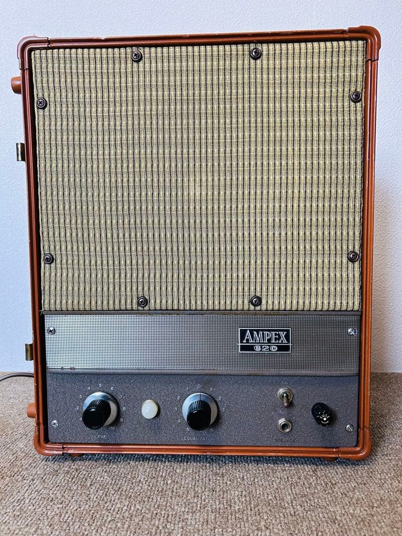 【歴史的逸品】AMPEX 620 真空管アンプ内臓スピーカー 極美