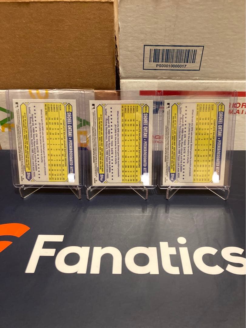 大谷翔平 topps series1 エンゼルス シリアル3枚セット