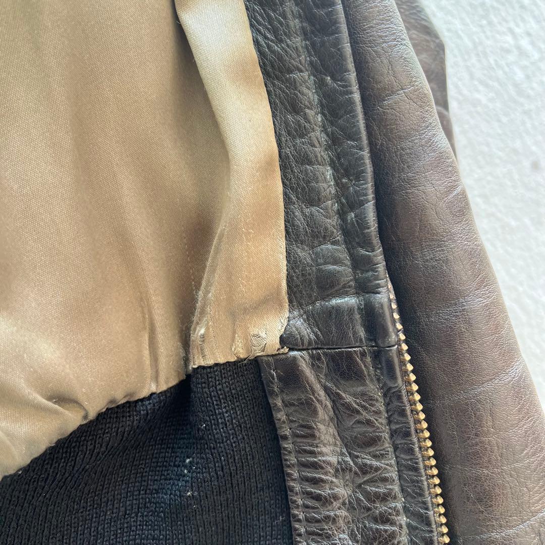 60S 70S ヴィンテージ　レザー　ジャケット