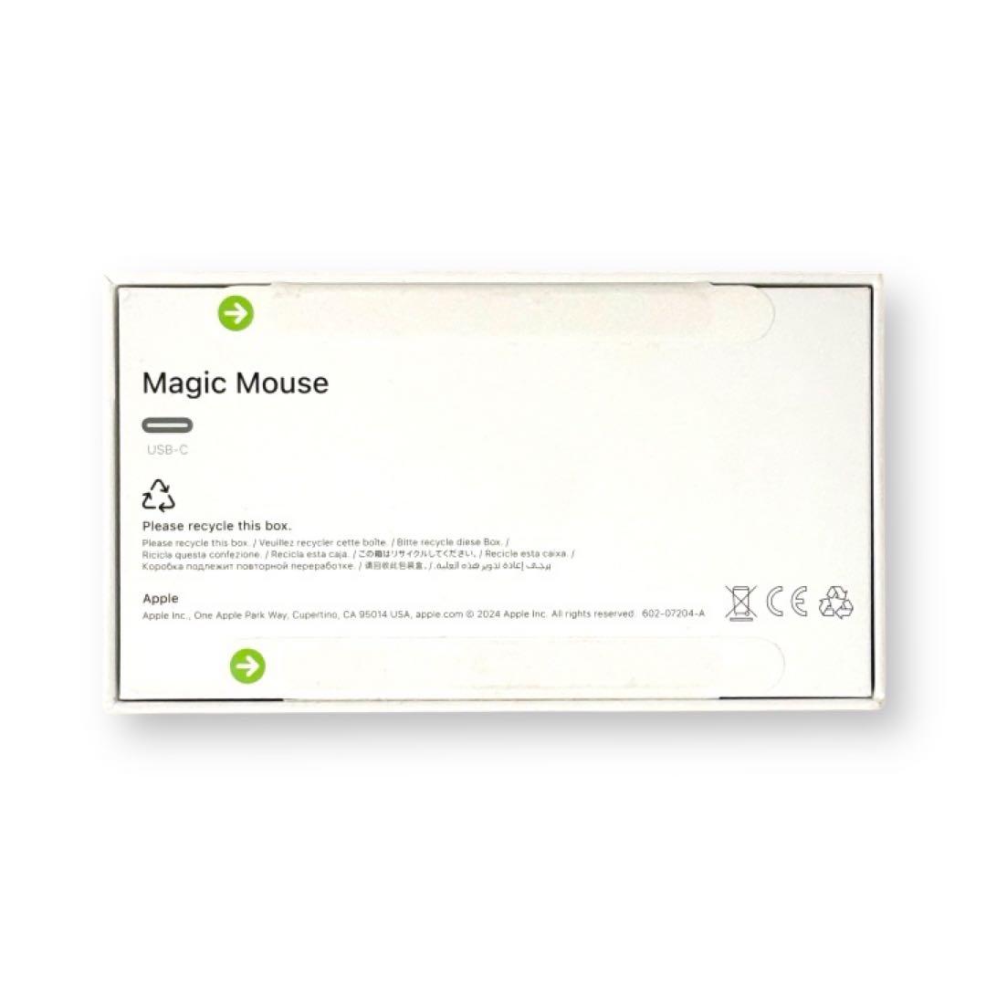 新品未開封 Apple Magic Mouse ホワイト［A3204］現行モデル