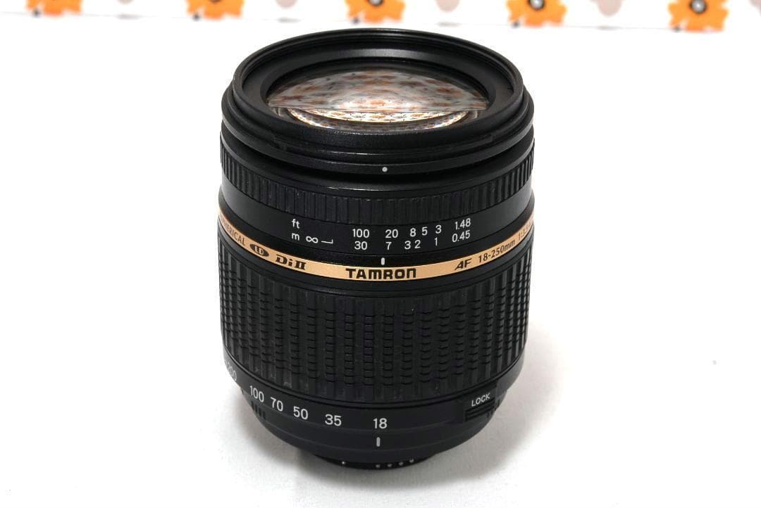 【返品保証】ニコンFマウント❤18-250mm ❤️高倍率望遠レンズ❤️タムロン