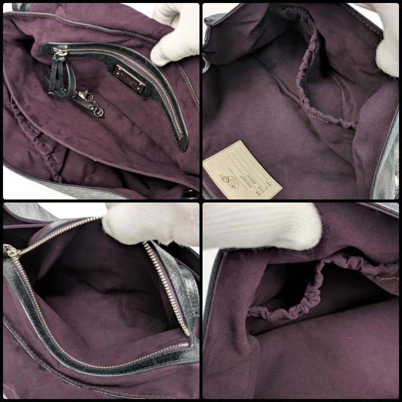 【美品】ザネラート ポスティーナ M 2way ショルダーバッグ ANNI50