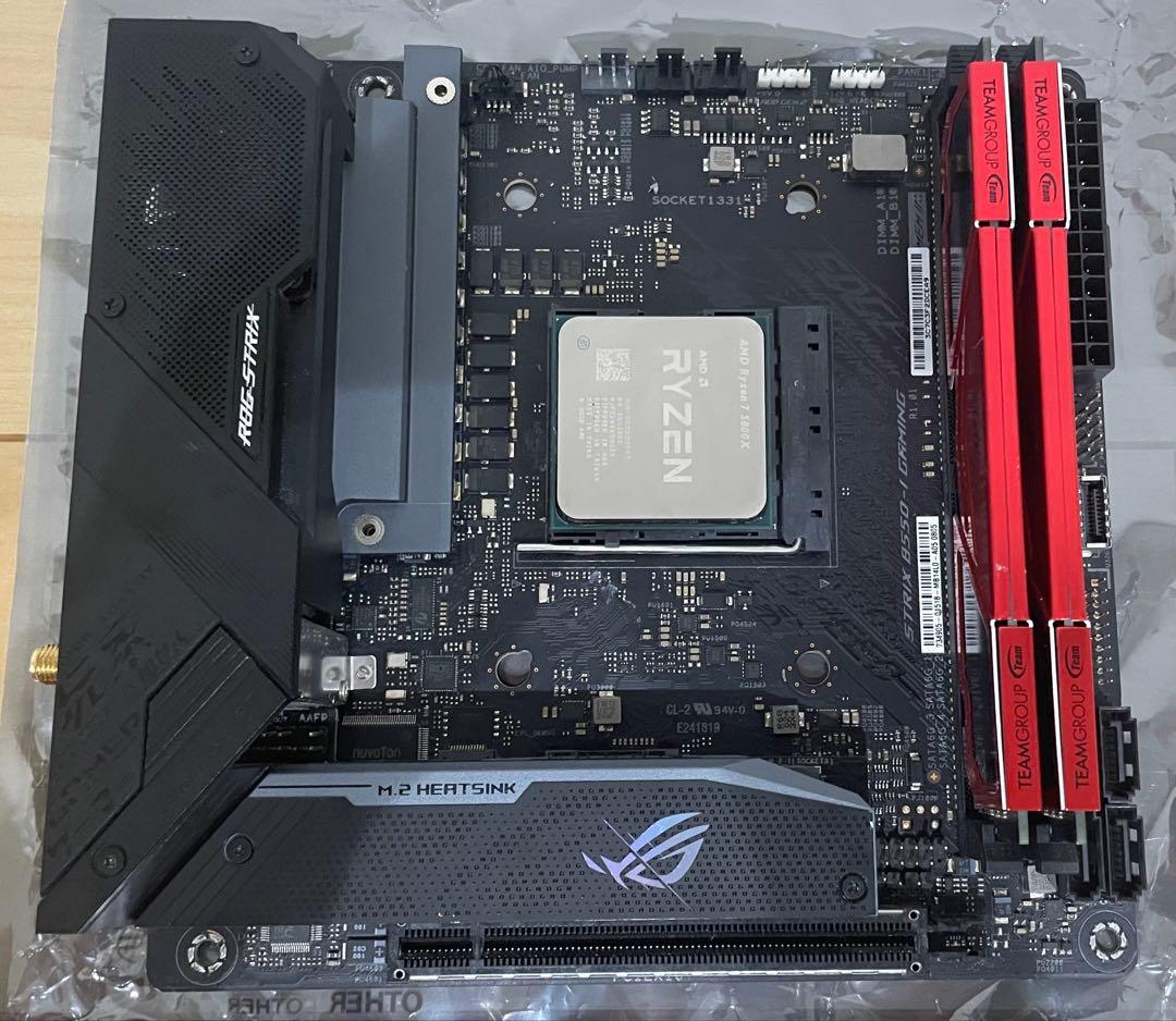 【Win11動作確認済】 PCパーツセット Ryzen 7 Mini-itx