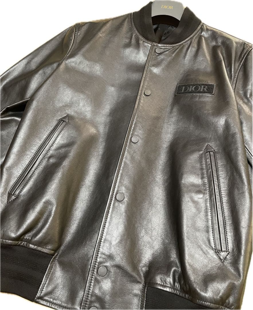 DIOR ディオール　レザージャケット　ブルゾン　21AW