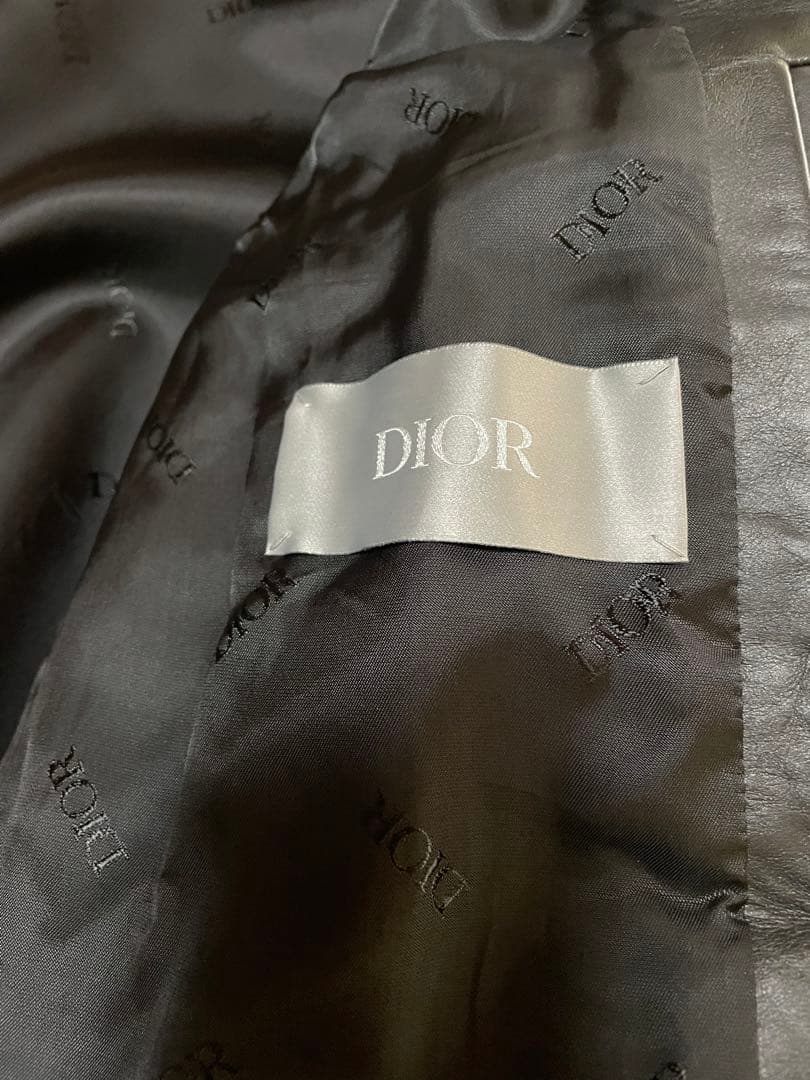 DIOR ディオール　レザージャケット　ブルゾン　21AW