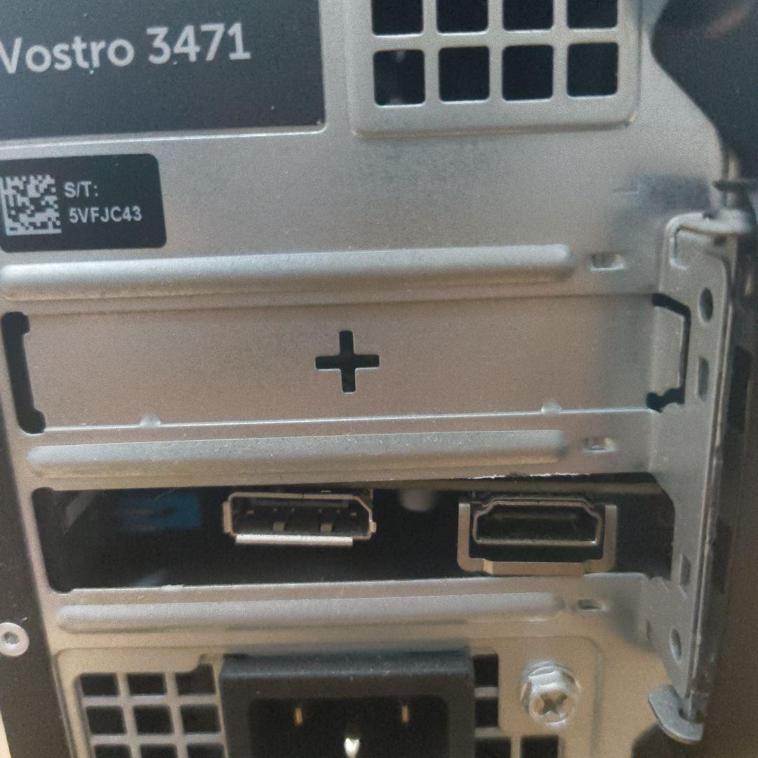 中古 Dell Vostro 3471 メモリ・グラボ増設