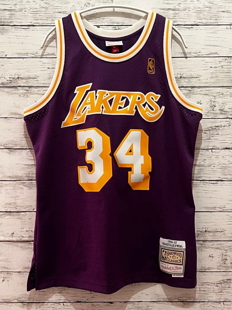 ★極美品 NBA シャキール・オニール レイカーズ ユニフォーム L
