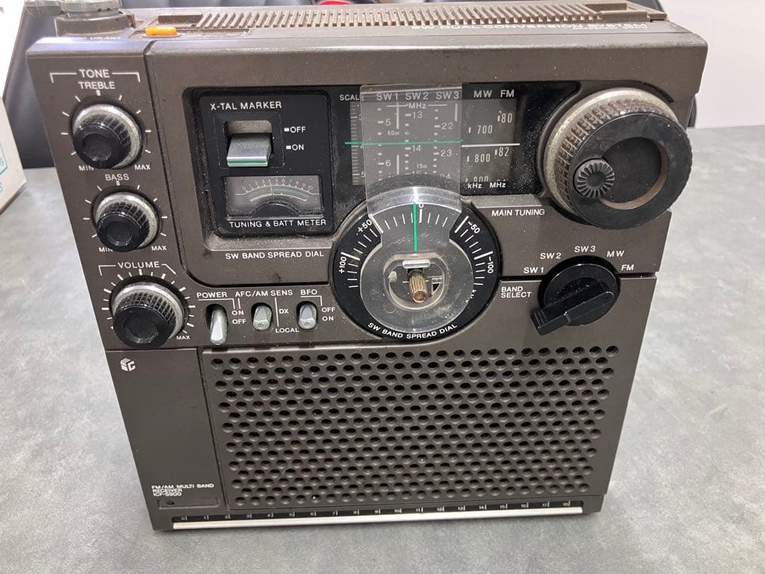 【SONY/ソニー】スカイセンサー ICF-5900 音鳴◎ おまけ付　訳あり