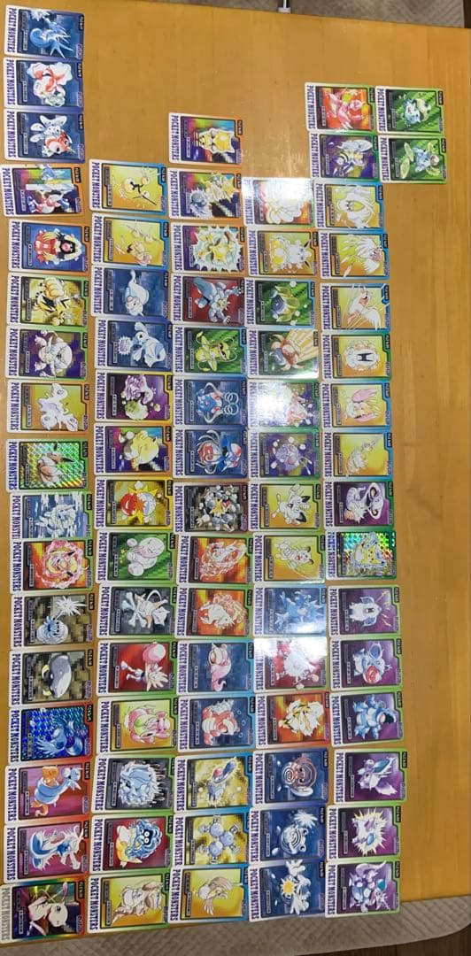 ポケモン カードダス　78枚　97年 ピカチュウ　イーブイ　フリーザー　ミュウ