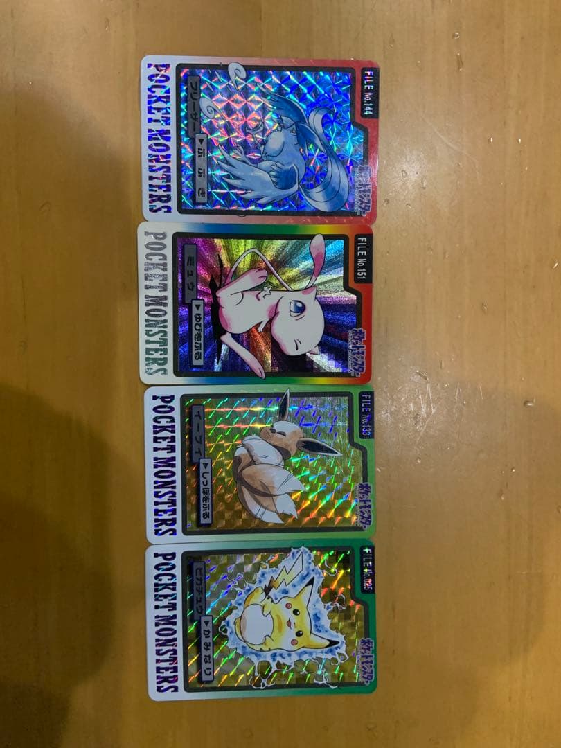 ポケモン カードダス　78枚　97年 ピカチュウ　イーブイ　フリーザー　ミュウ