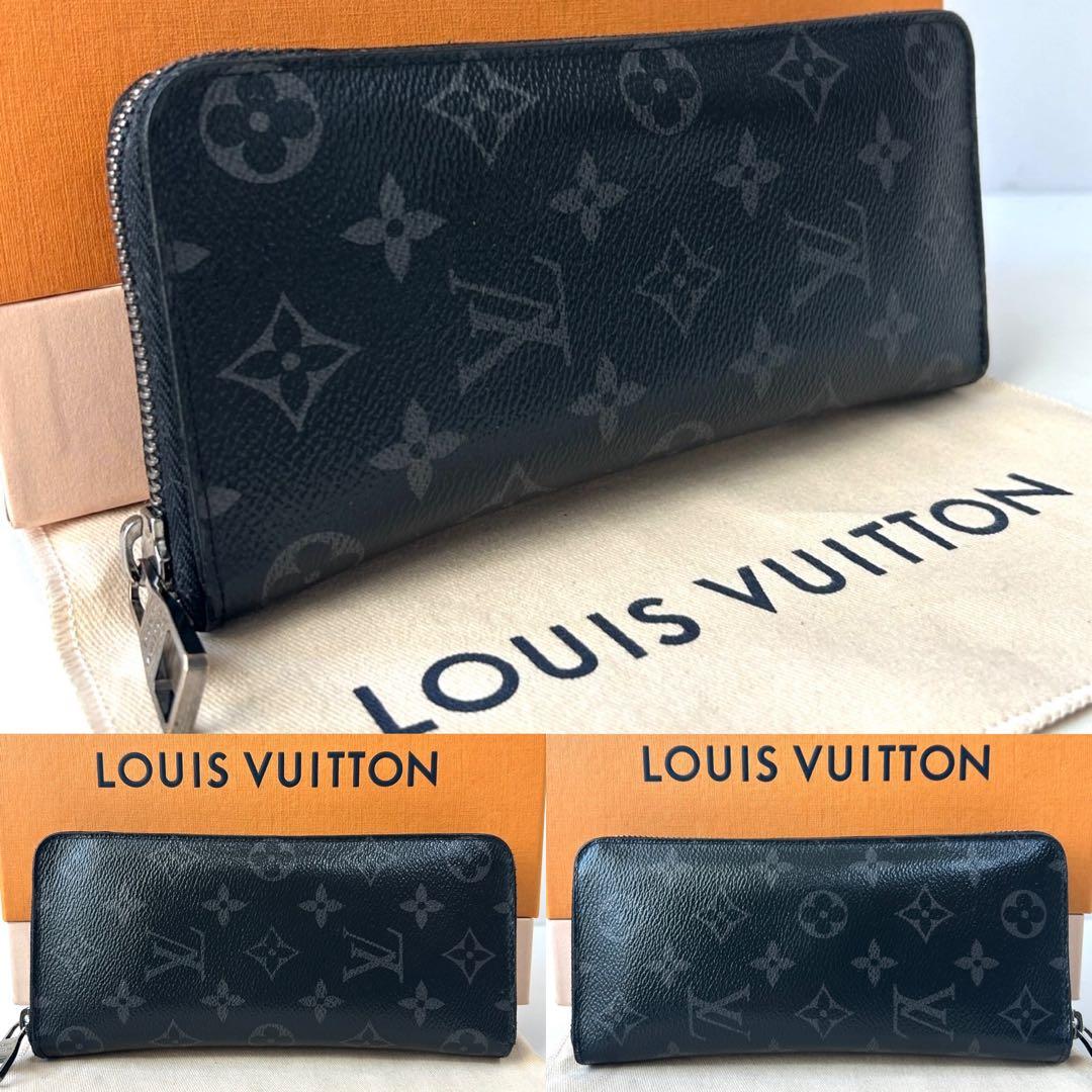 ✅【美品】メンテ済み　ルイヴィトン　ジッピーウォレット　エクリプス　モノグラム