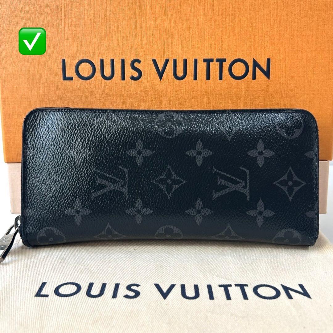 ✅【美品】メンテ済み　ルイヴィトン　ジッピーウォレット　エクリプス　モノグラム