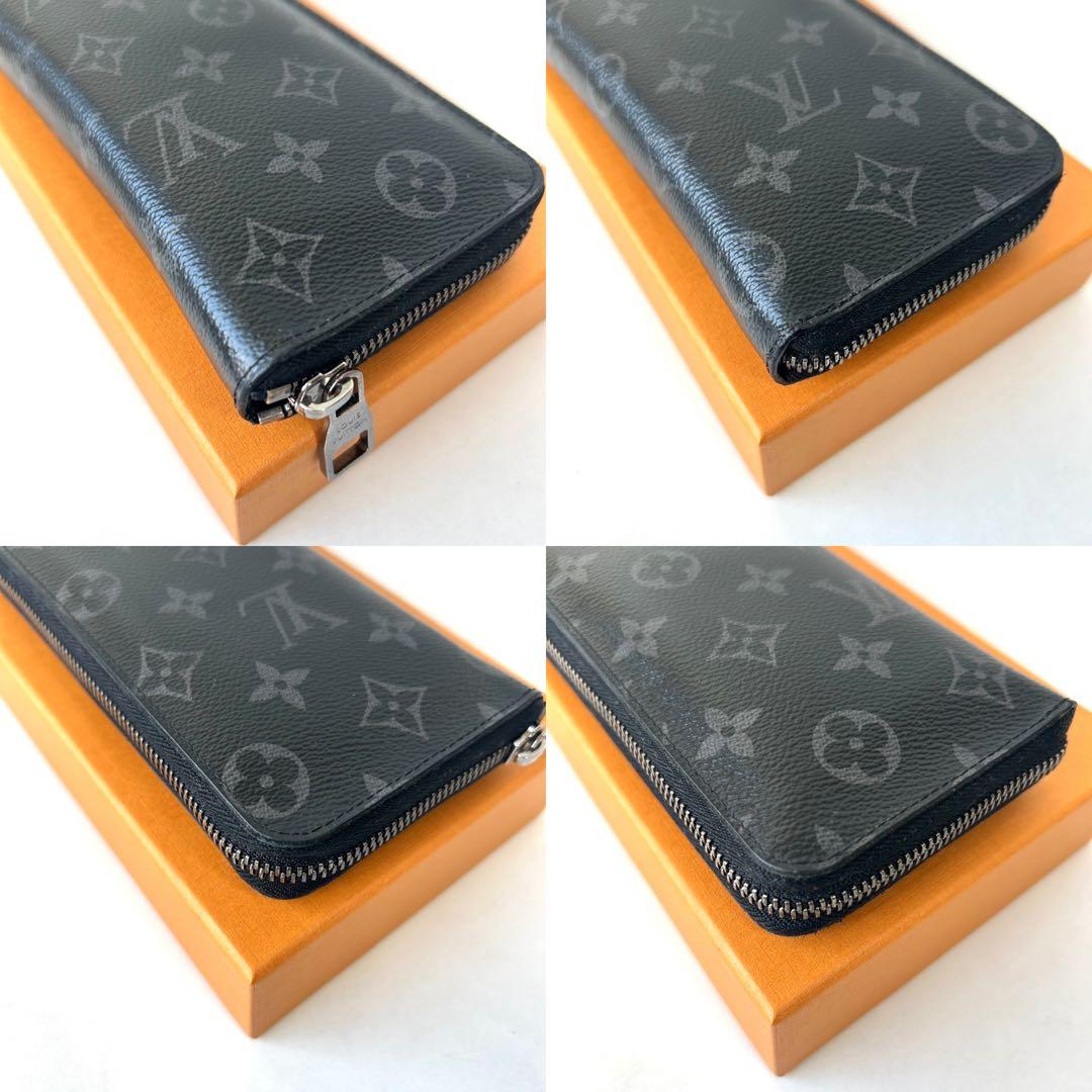 ✅【美品】メンテ済み　ルイヴィトン　ジッピーウォレット　エクリプス　モノグラム