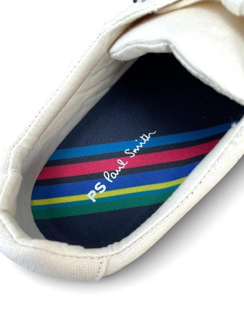 【新品レア】Paul Smith スニーカー AMOS ホワイト 正規品 箱付き
