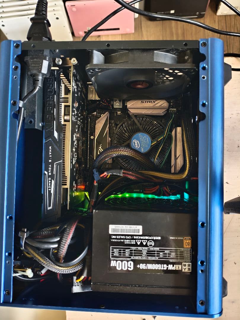 cpu:i5 7500 メモリ16G gpu:gtx1650