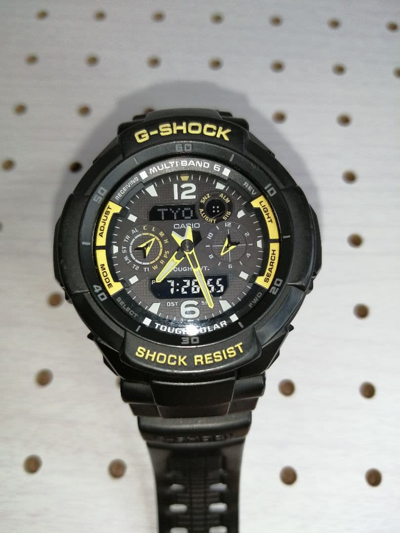 カシオ　G-shock GW-3500B 洗浄済み