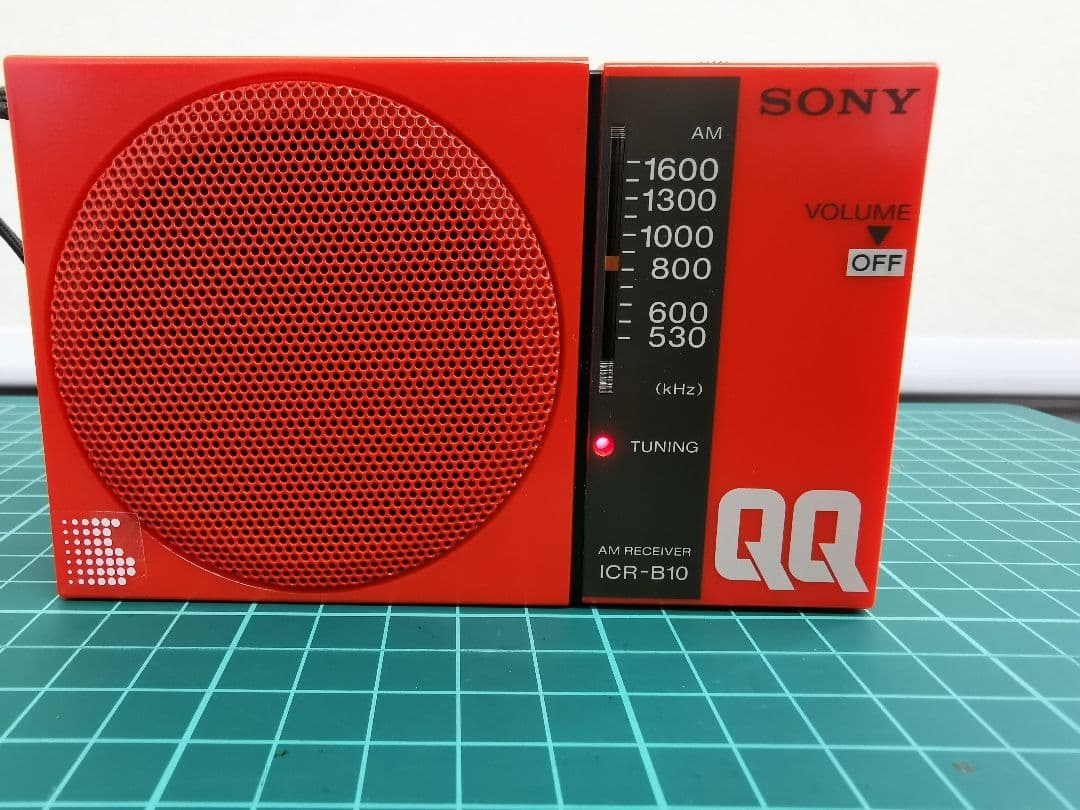 SONY　ICR-B10　ラジオ　レトロ　美品