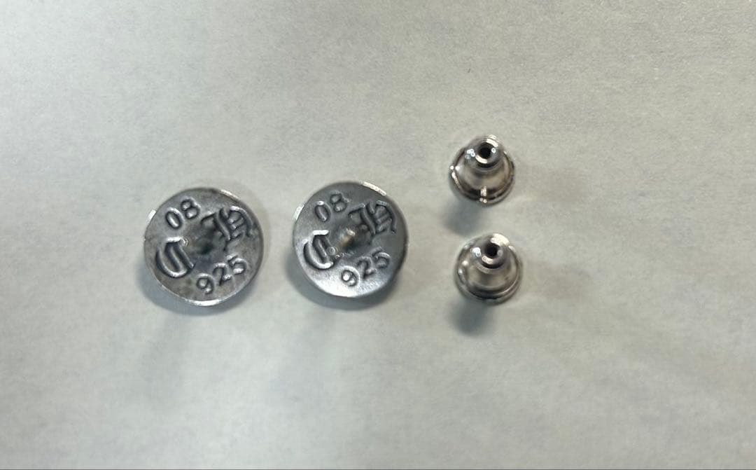 Chrome Heartsクロムハーツ　ピアス両耳