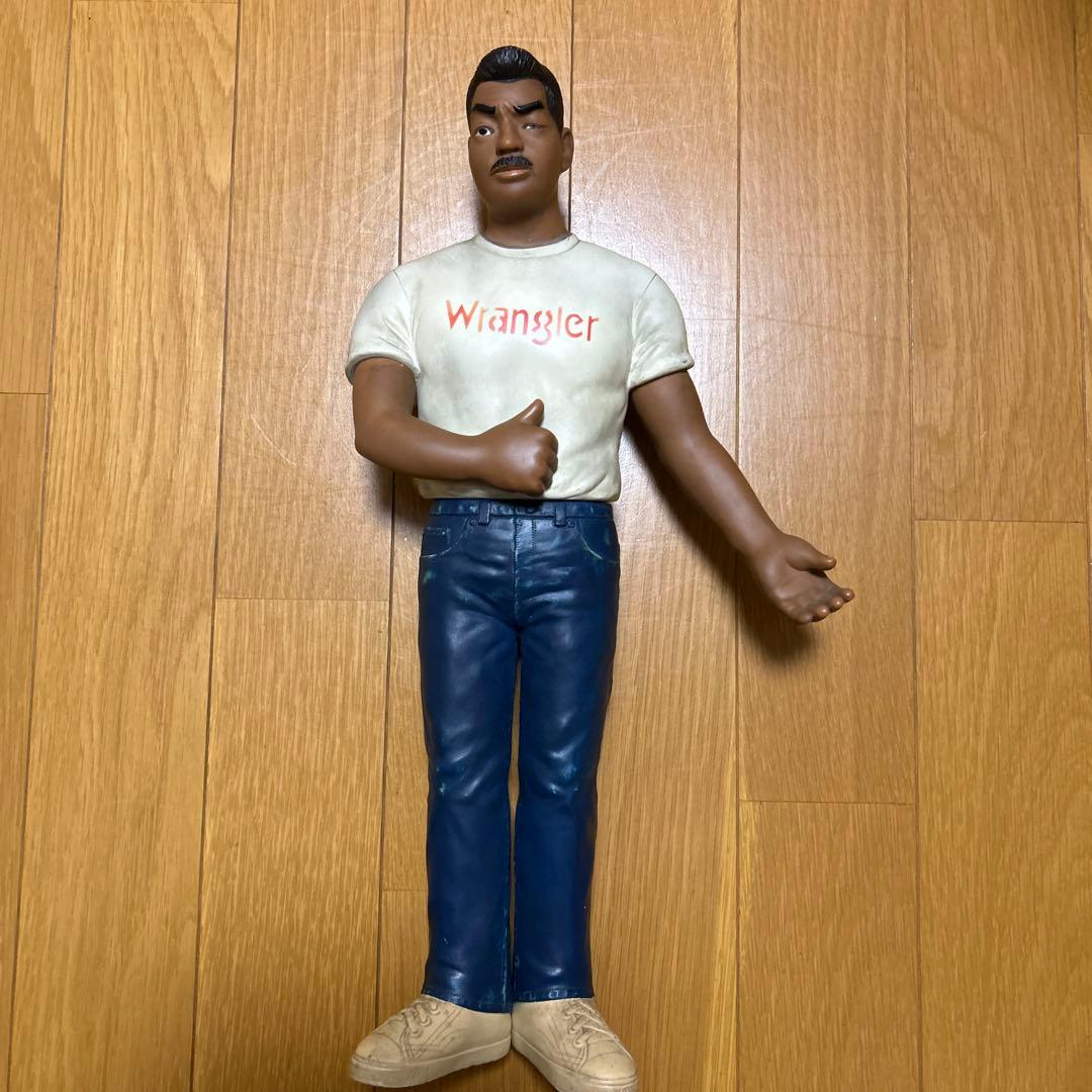 Wrangler ラングラー 非売品 フィギュア　ラングラーマン　ソフビ人形