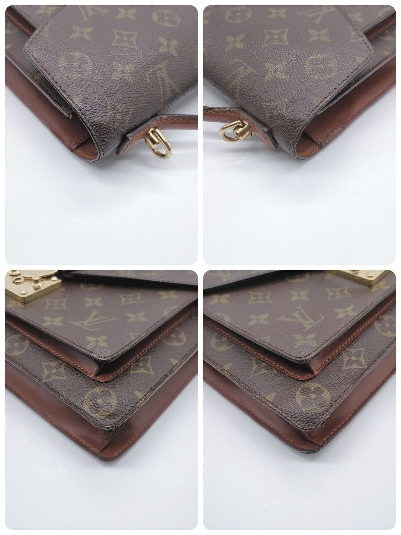 【入手困難・良品】ルイヴィトン☆モノグラム ブリーフケース モンソー28