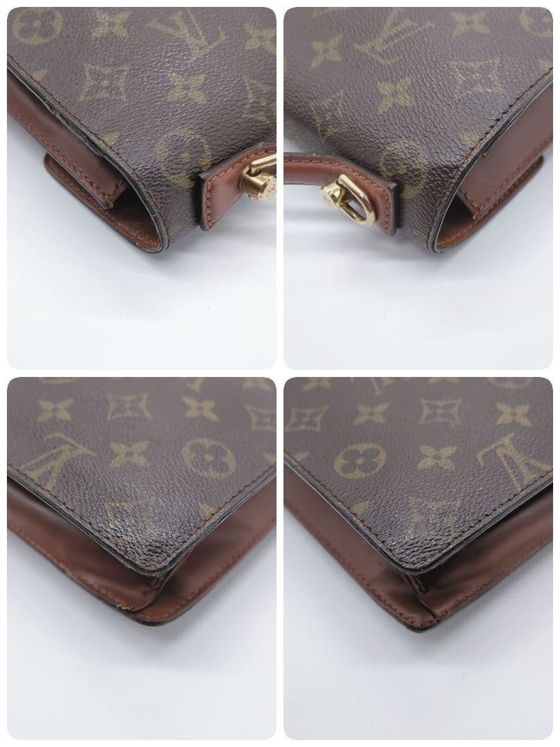 【入手困難・良品】ルイヴィトン☆モノグラム ブリーフケース モンソー28