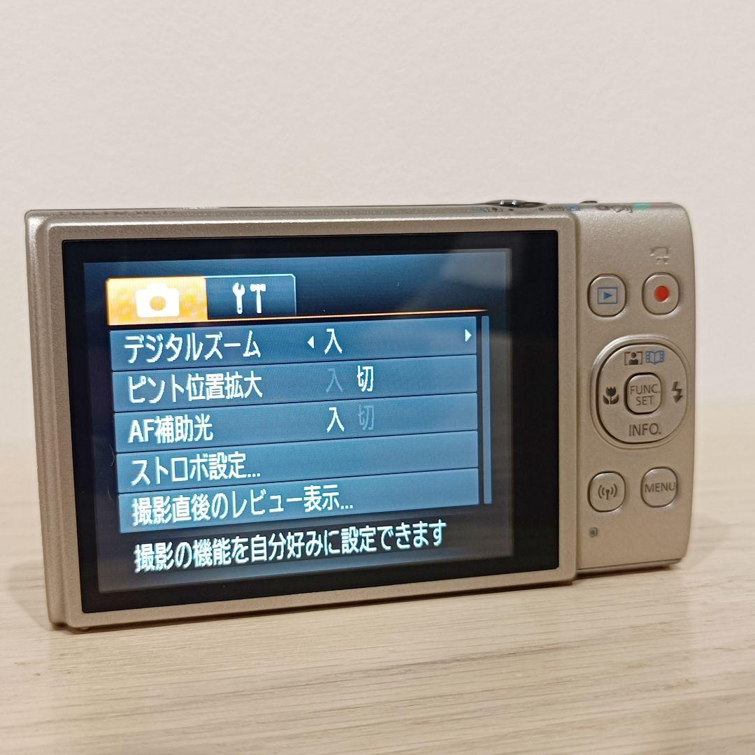 美品 動作確認済 Canon IXY 650 Wi-Fi搭載 デジカメ シルバー