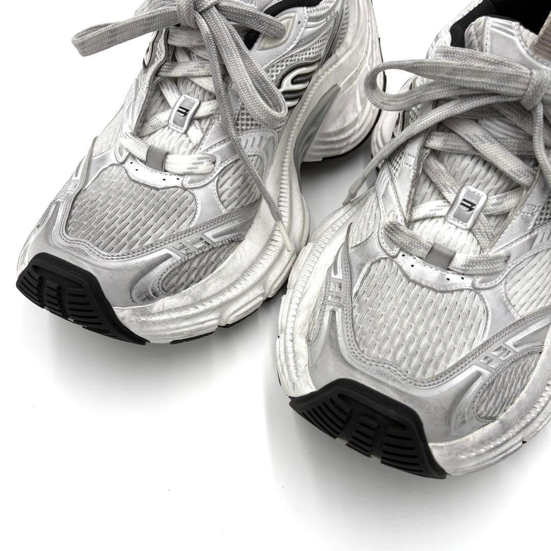 現行✨️BALENCIAGA 10XL 26.5cm 792779 グレーホワイト