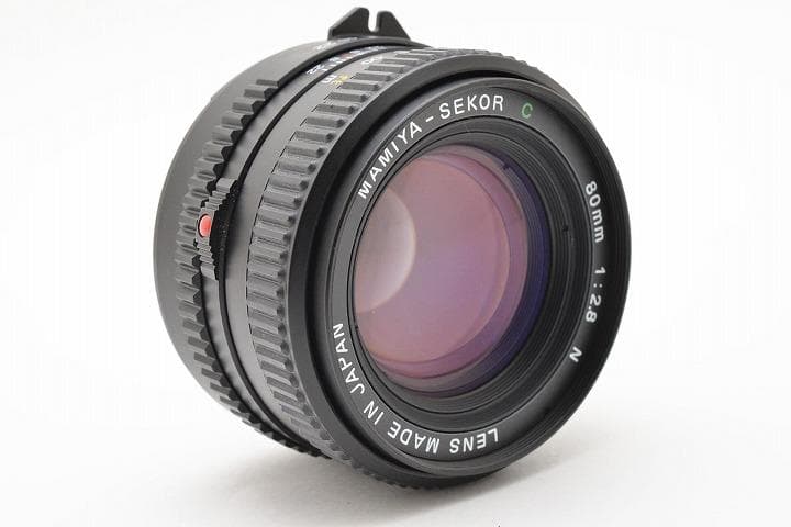50235 極上 MAMIYA C 80mm F2.8 N マミヤ 中判 レンズ