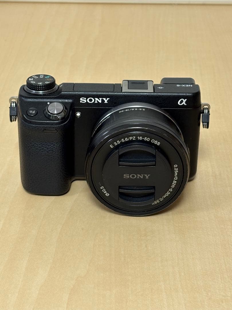 【】SONY α NEX-6 ズームレンズキット-ミラーレス一眼カメラ