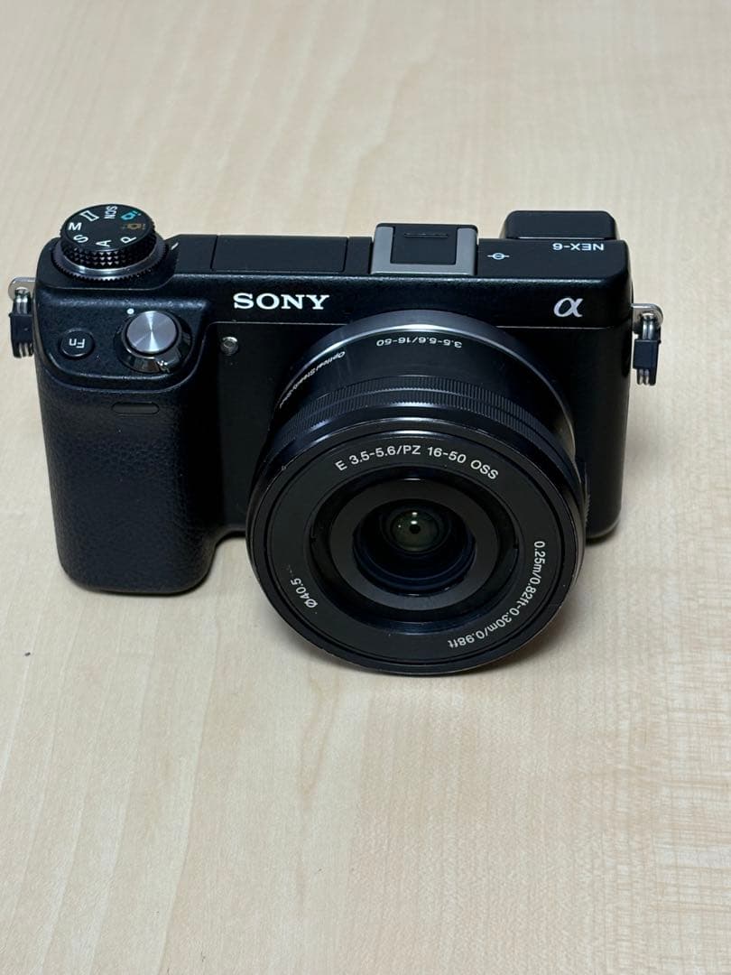 【】SONY α NEX-6 ズームレンズキット-ミラーレス一眼カメラ