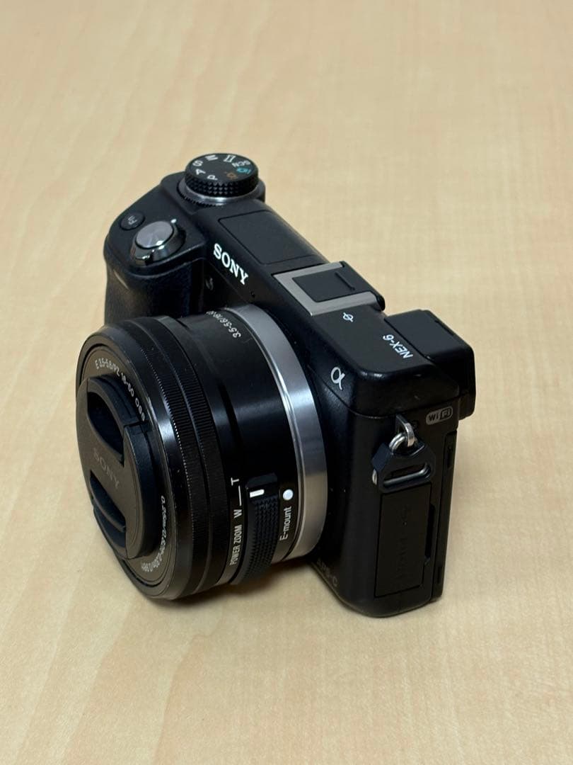 【】SONY α NEX-6 ズームレンズキット-ミラーレス一眼カメラ