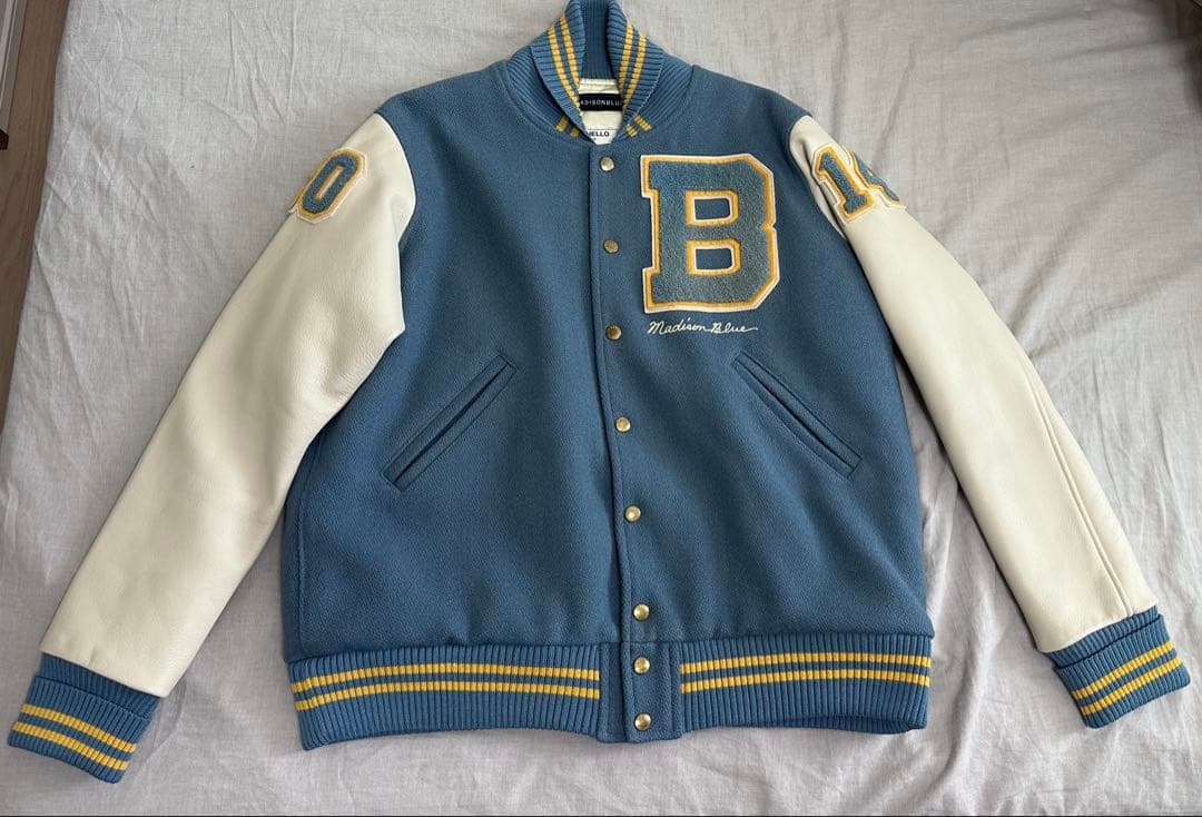 美品 MADISONBLUE スタジャン ショッパー付き