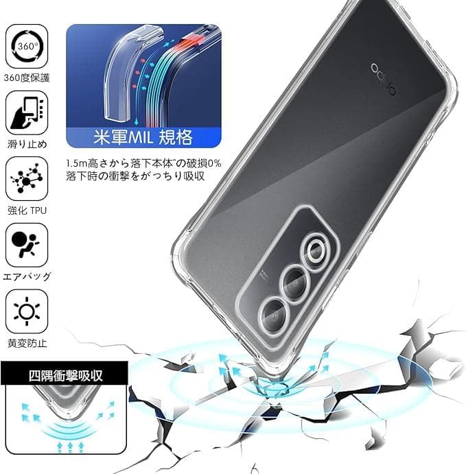 OPPO A35G　ブラック　本体箱付き、画面保護アクセサリー付き、SIMフリー