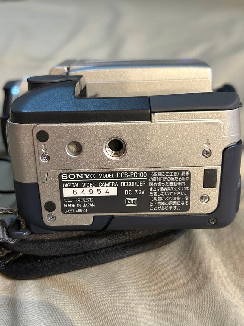 SONY ソニー DCR-PC100 デジタルビデオカメラレコーダー 動作品