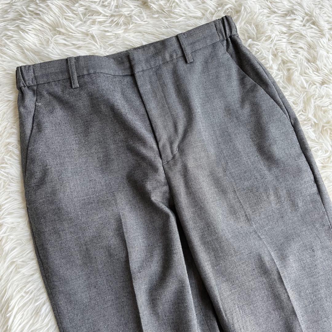 【美品】 UNITED ARROWS ノーカラー セットアップ　グレー　38