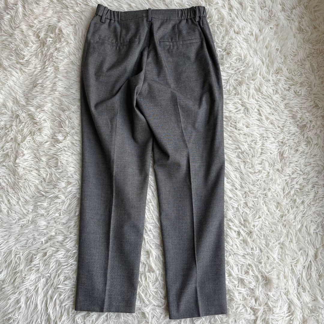 【美品】 UNITED ARROWS ノーカラー セットアップ　グレー　38