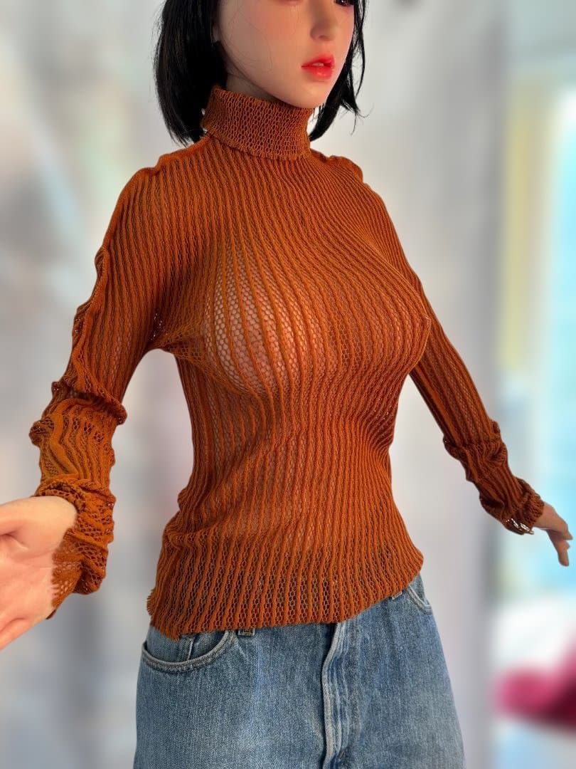 ISSEY MIYAKE A-POC ストレッチメッシュ ハイネック