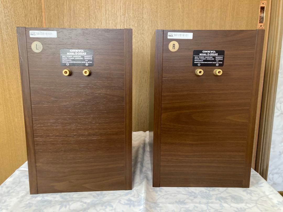 ONKYO/オンキョー　D-202AⅡ (D-202A Ⅱ) エッジ交換済