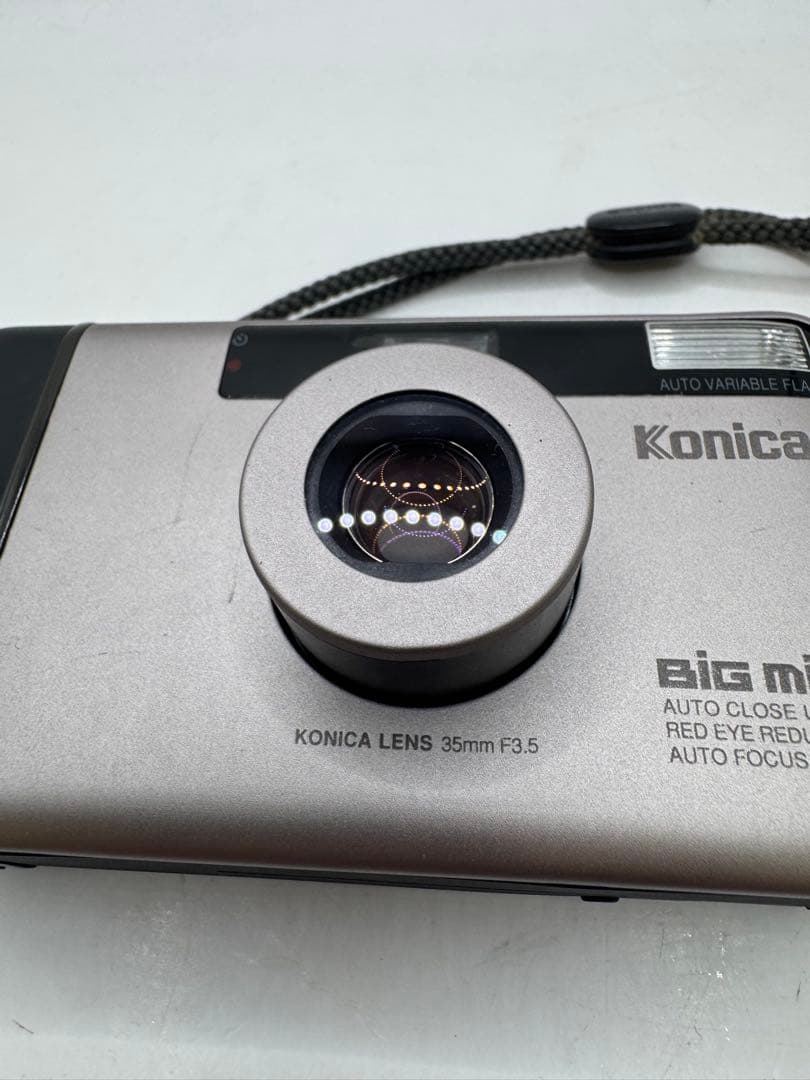 Konica BiG mini BM-301コンパクトフィルムカメラ
