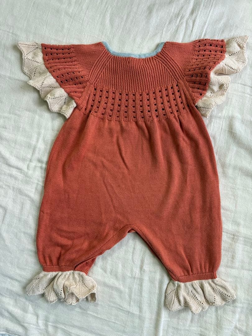 【りっちゃんさん専用】MABLI 小人ロンパース Papaya 18m