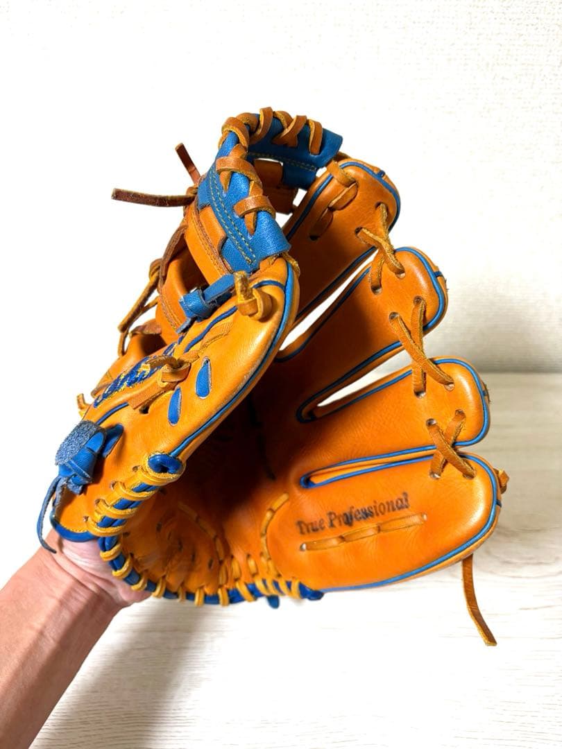 久保田スラッガー　軟式グローブ　オーダー　内野手　湯もみ型付け済