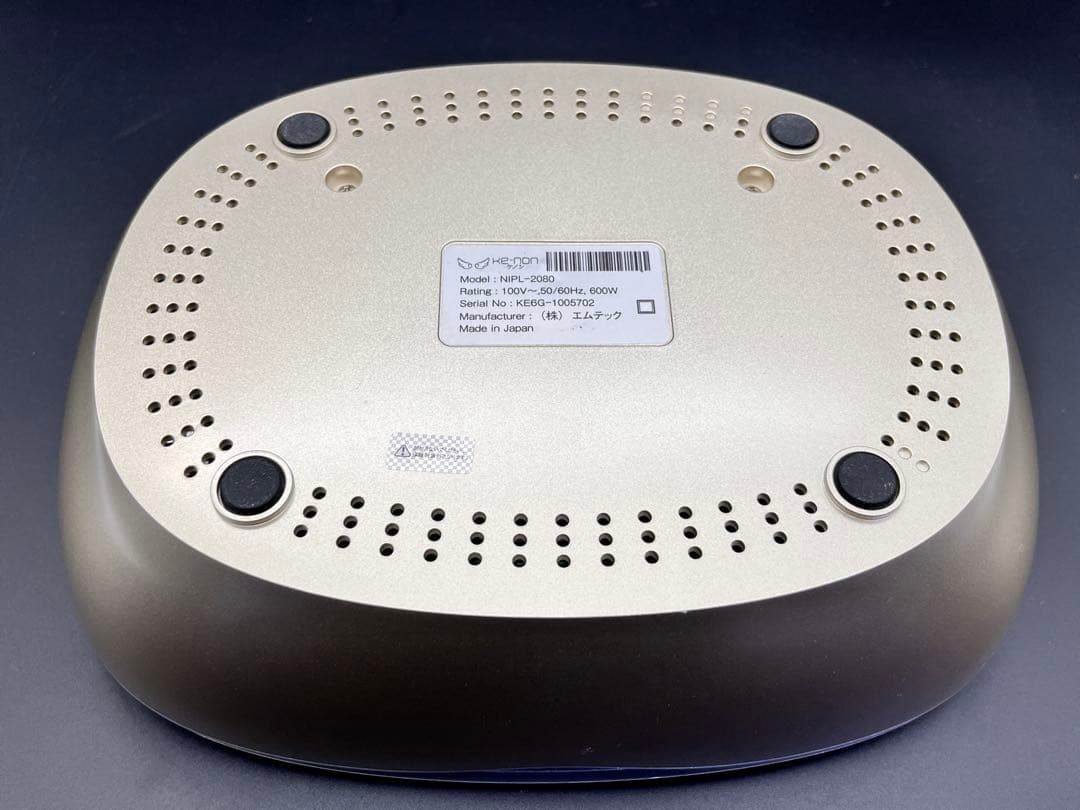 【ケノン NIPL-2080】家庭用脱毛器 本体セット／人気モデル