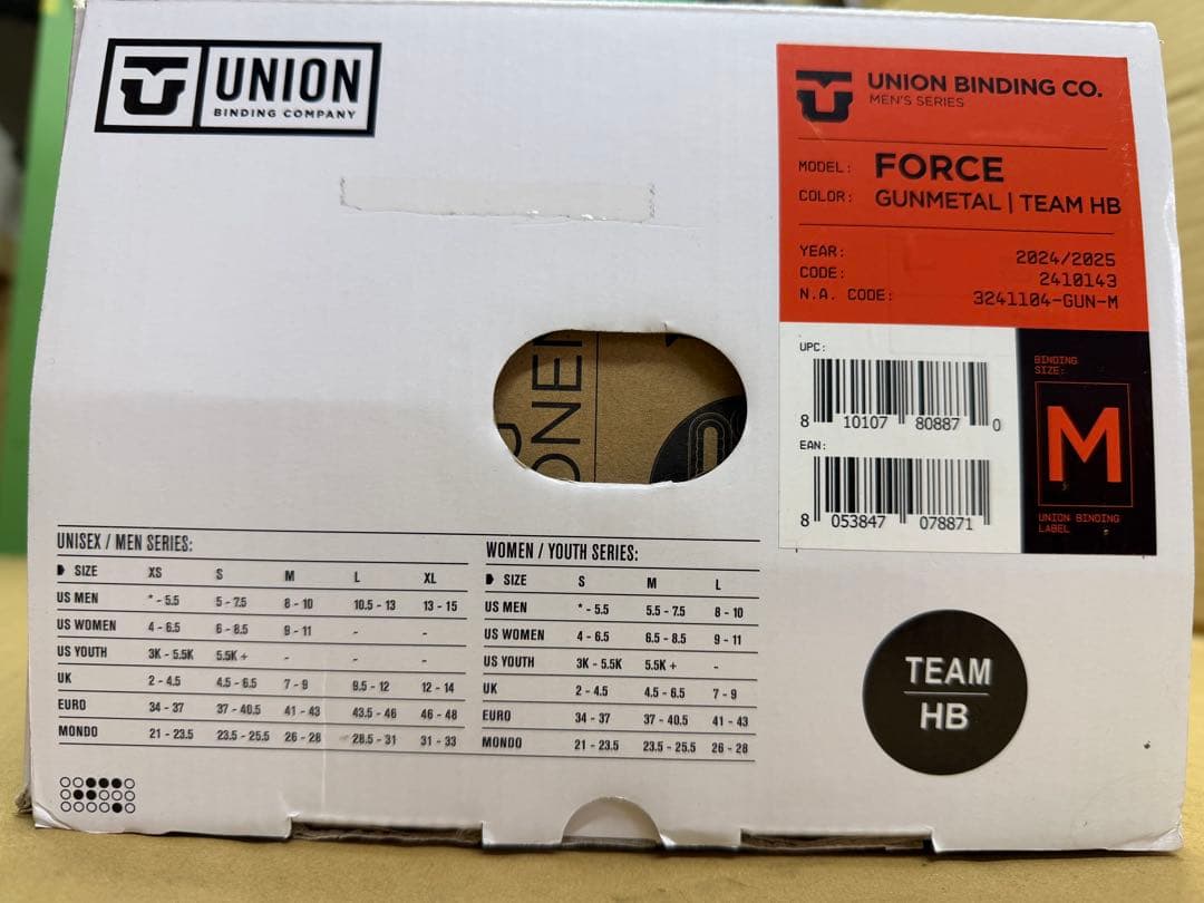 ノースUNION FORCE 24-25モデル