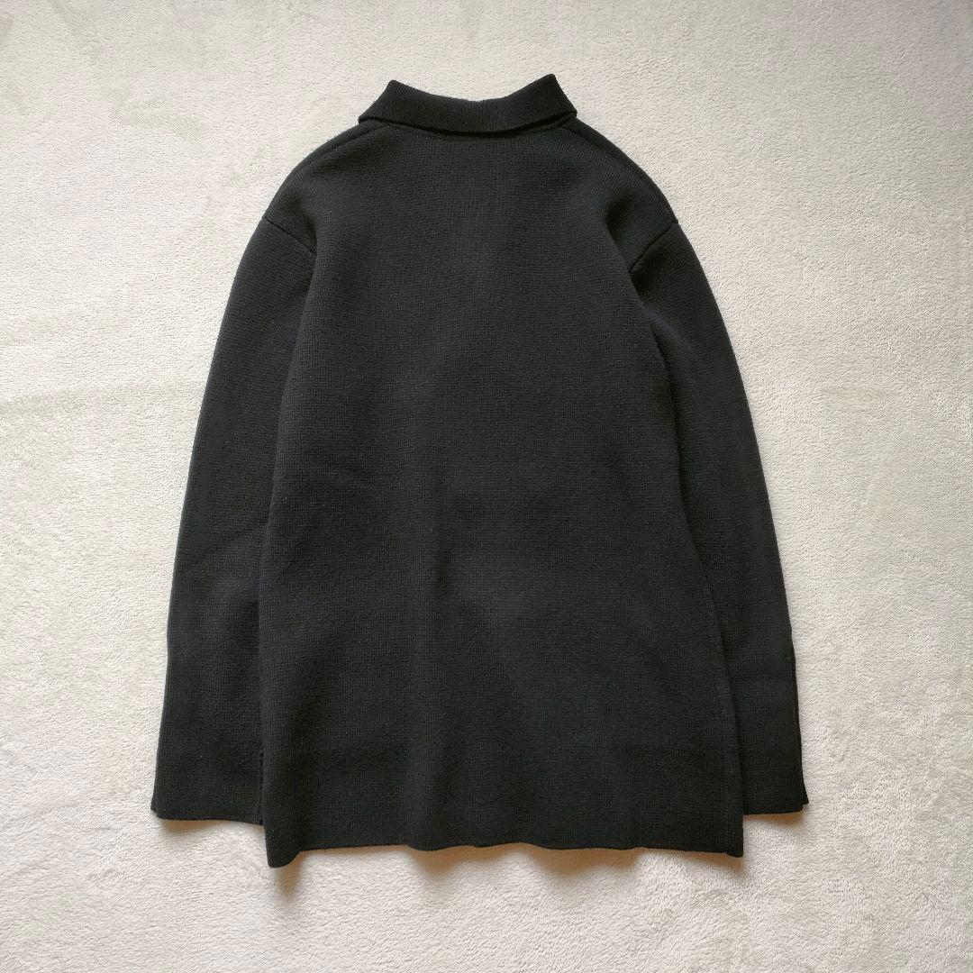 フレームワーク ミラノリブニットジャケット ダブル メタルボタン