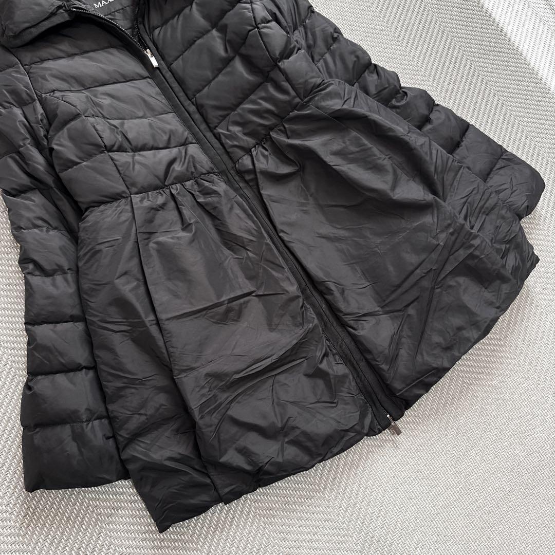 美品 MAX&Co. MaxMara 天然羽毛 ダウンコート 美シルエット 38