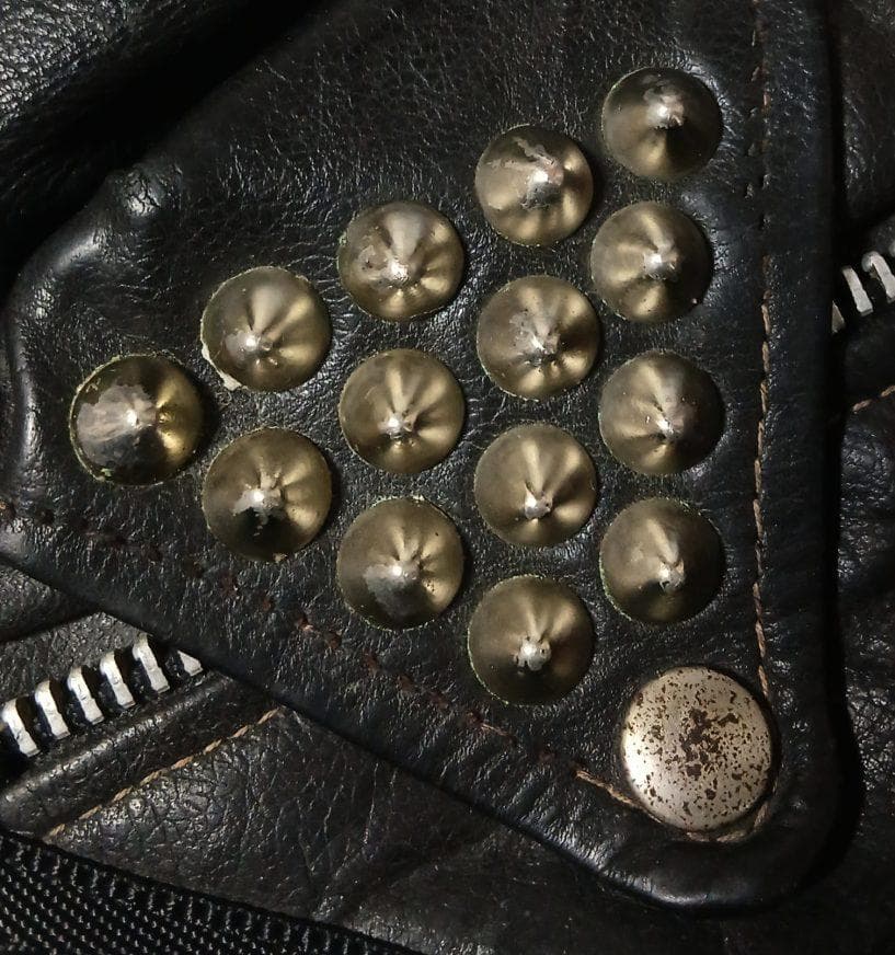 1982114251 本革ライダース リメイク メッセンジャーバッグ 1点物