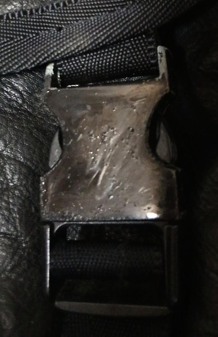 1982114251 本革ライダース リメイク メッセンジャーバッグ 1点物