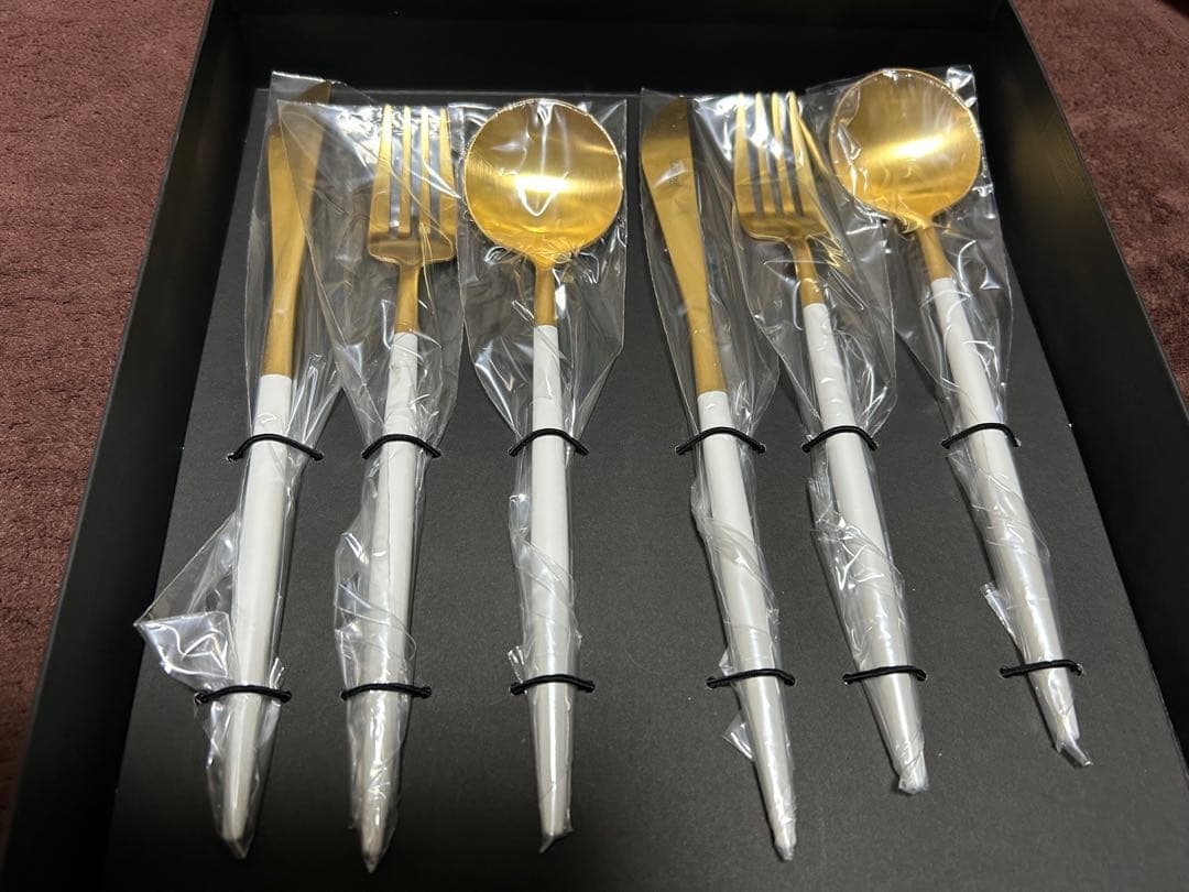 Cutipol クチポール GOAゴア6点セット ホワイト&ゴールド　正規未使用