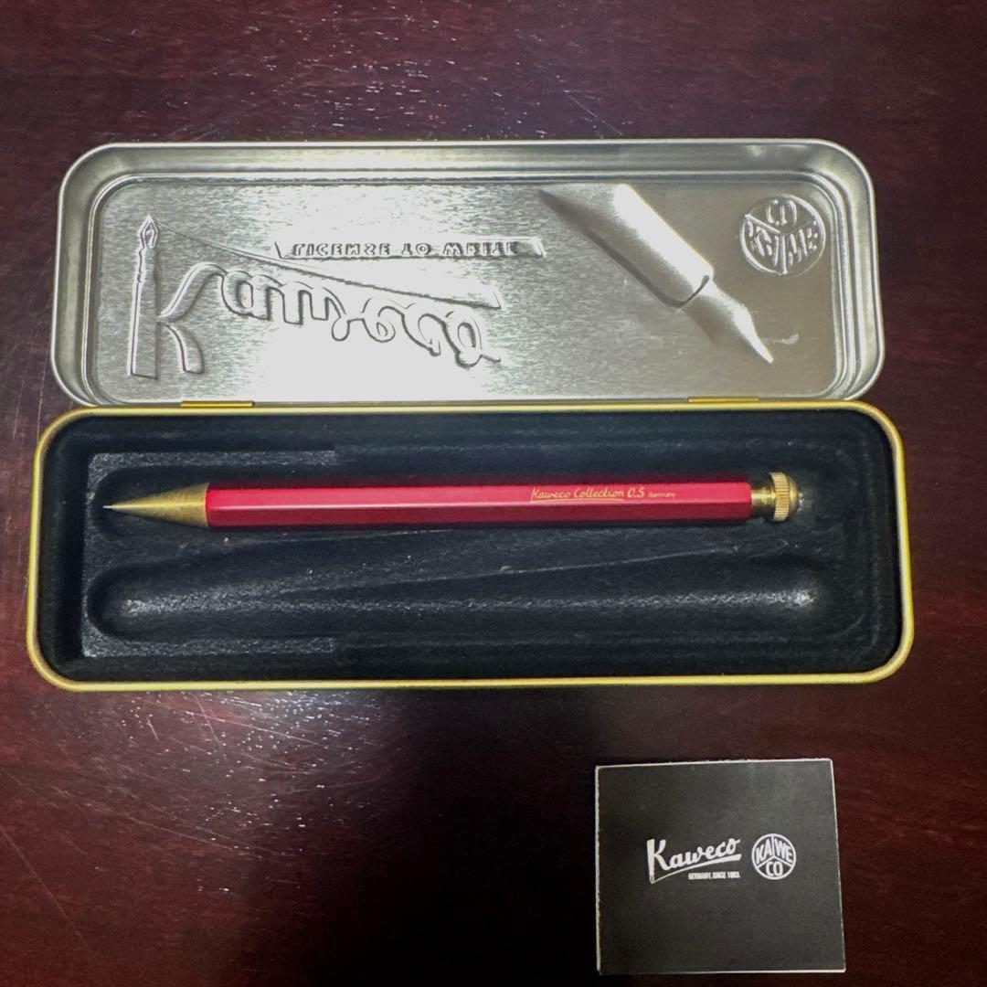 シャープペンシル カヴェコスペシャル レッド 0.5mm